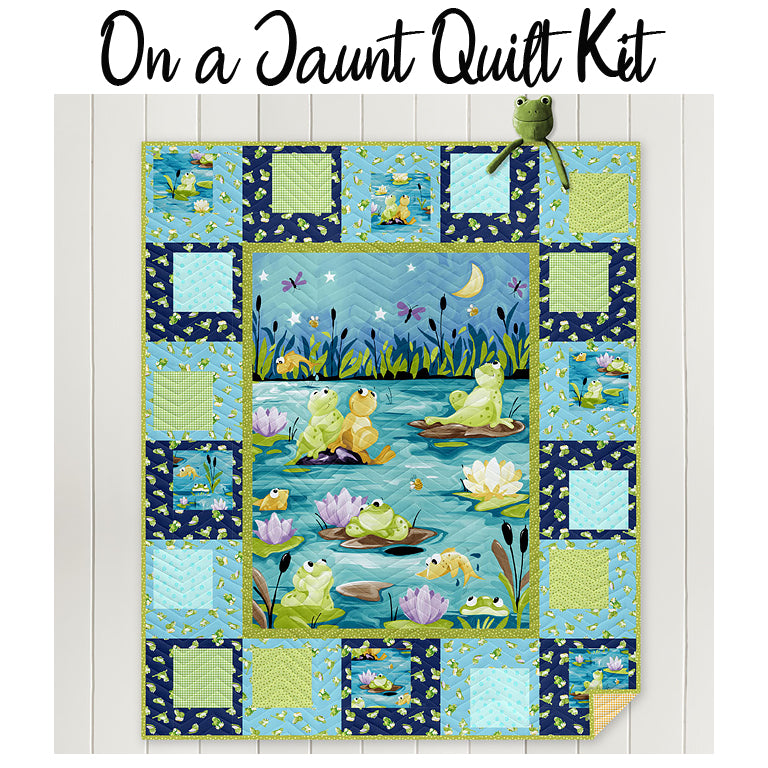 On A Jaunt Quilt Kit with Paul's Pond from Susybee