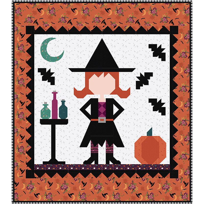 Little Witch Quilt Pattern by Jennifer Long