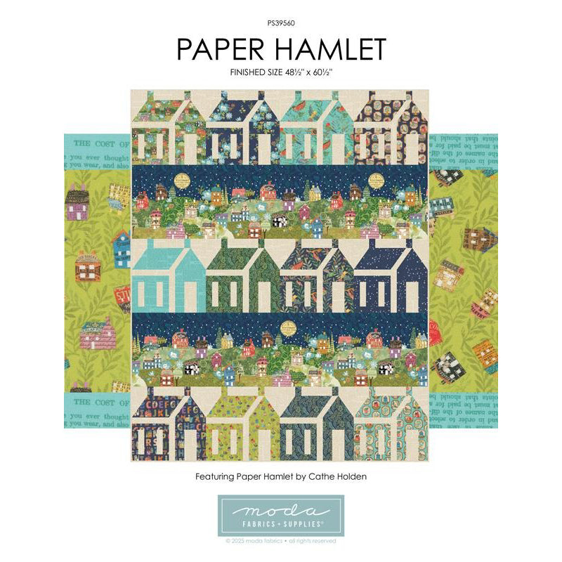 Paper Hamlet Project Sheet by Moda Fabrics