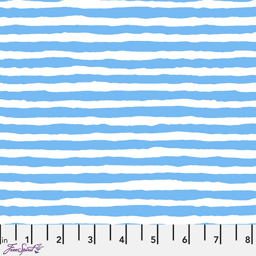 Kaffe Fassett Collective Comb Stripe Sky