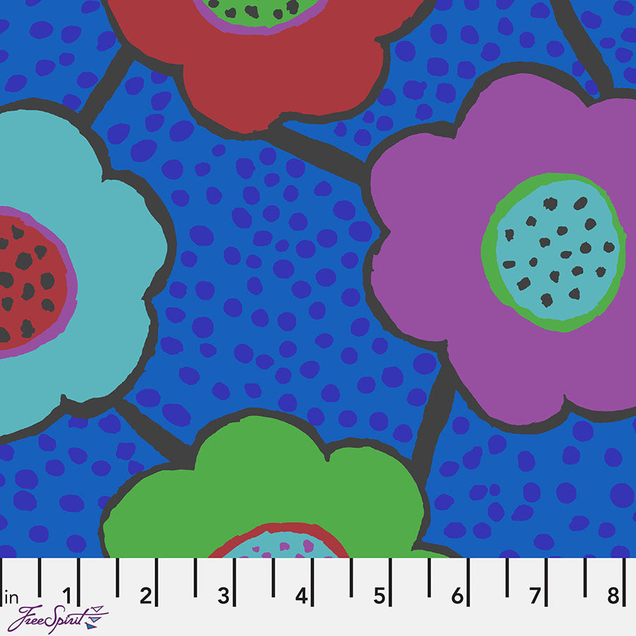 Kaffe Fassett Collective Floral Connections Blue