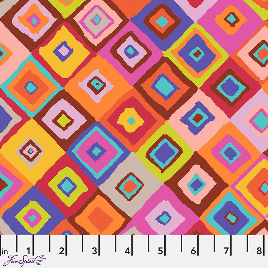 Kaffe Fassett Collective Square Dance Red