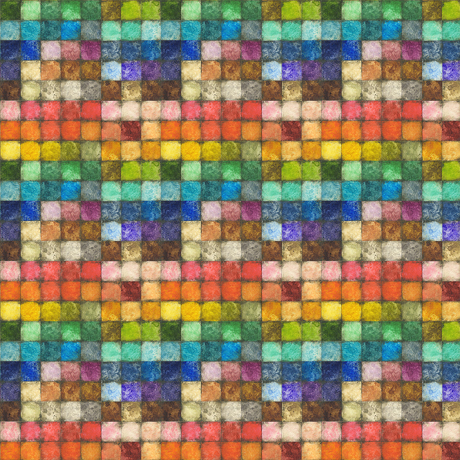 Colorblock Tiled Multi