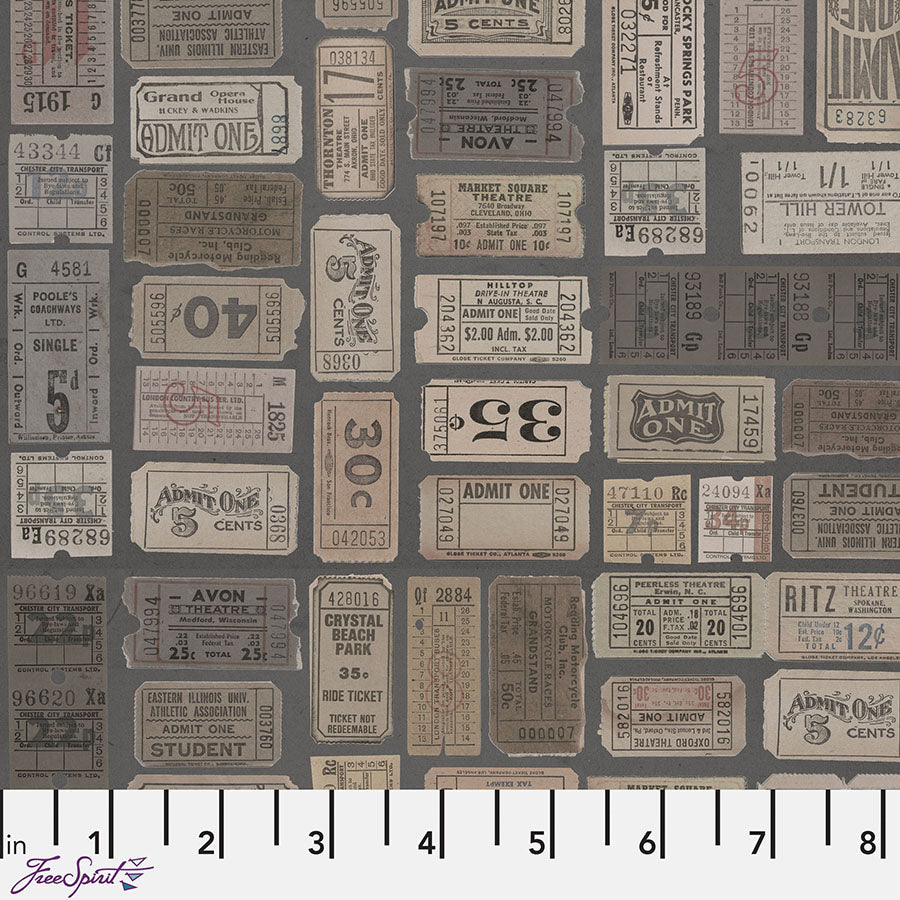 Eclectic Elements Palette - Charcoal Tickets Charcoal