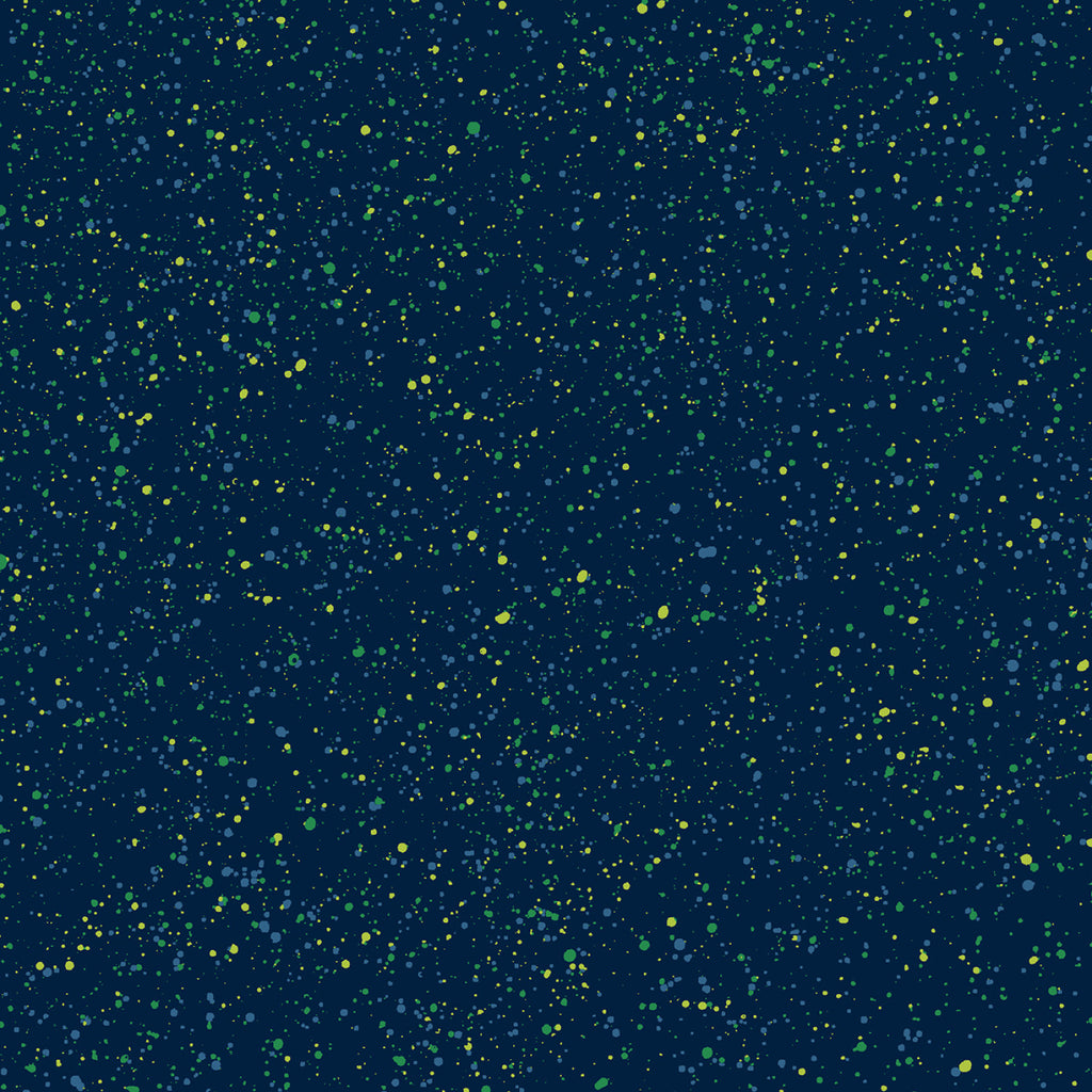 Marcus Quilt Doodle Drops Teal 1 Yard Cut
