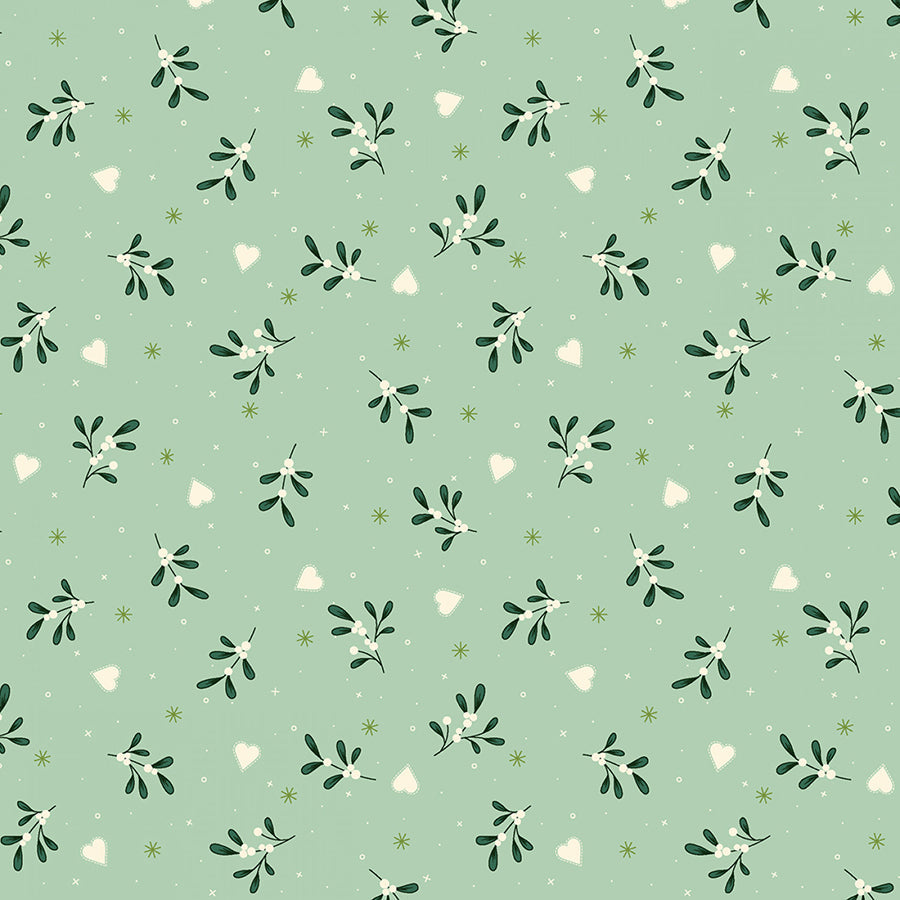 Make It Merry Hearts & Sprigs Mint