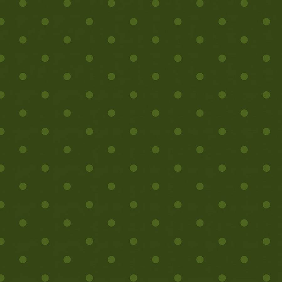 Make It Merry Polka Dots Green
