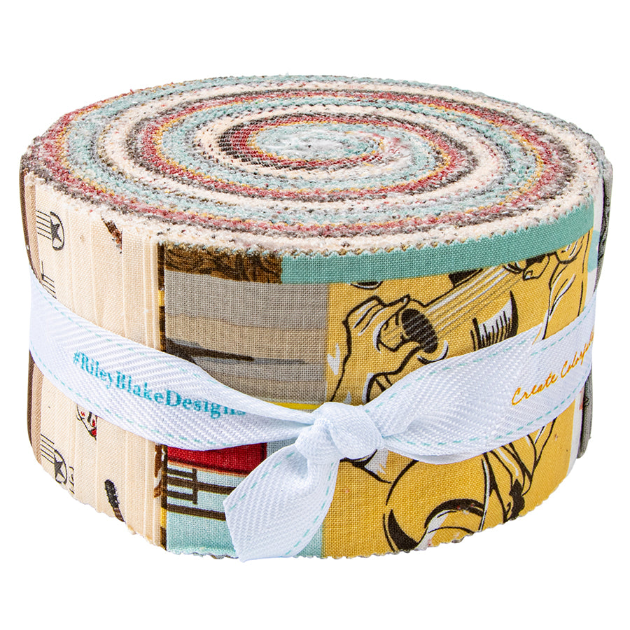 Cowboys Rolie Polie 2.5" Strips