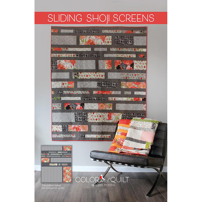 Sliding Shoji Screens Quilt Pattern by Robin Pickens