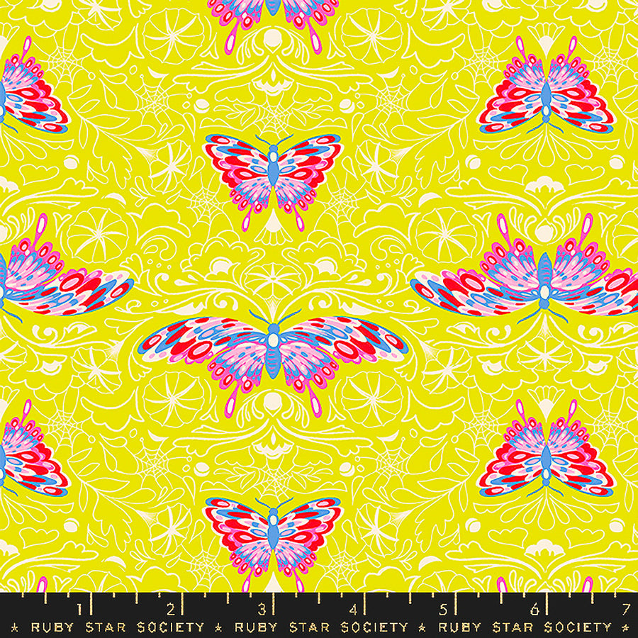 Glow Garden Floral Moths Natural