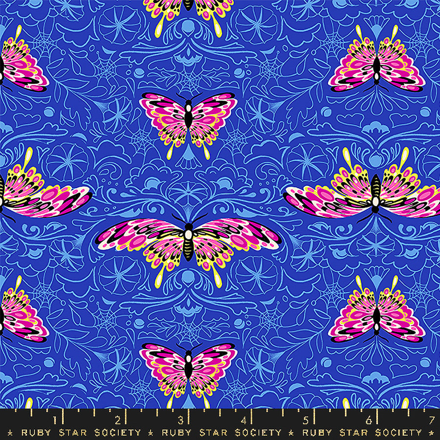 Glow Garden Floral Moths Amethyst