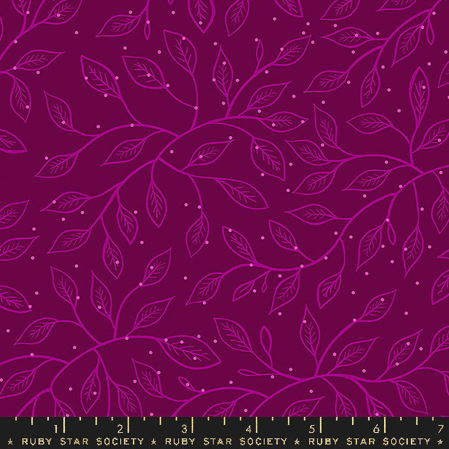 Glow Garden Wandering Vines Purple Velvet