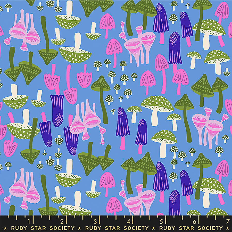 Hello Alice Mushroom Land Lindley Blue