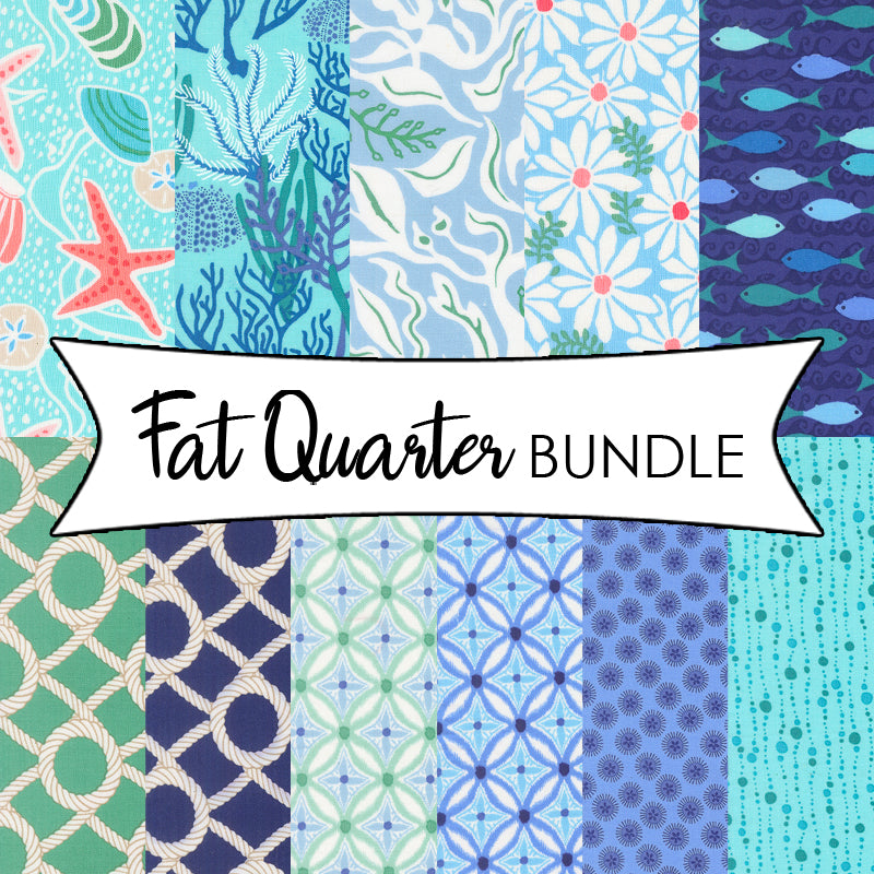 Reef Fat Quarter Bundle