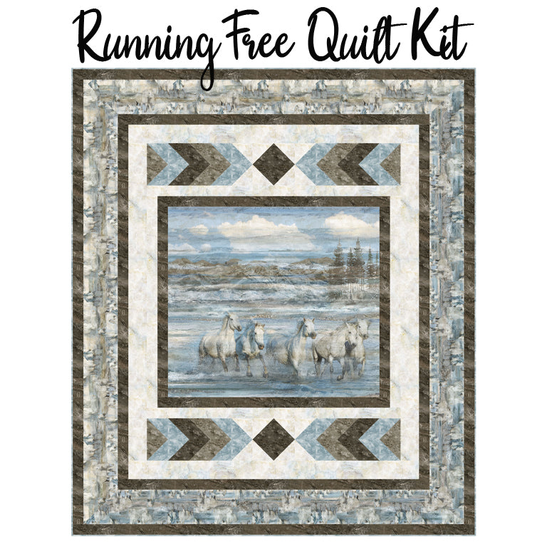 Running Free Quilt Kit from Northcott