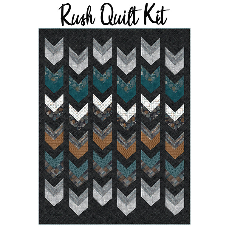 Rush Quilt Kit with Urban Vibes from Northcott