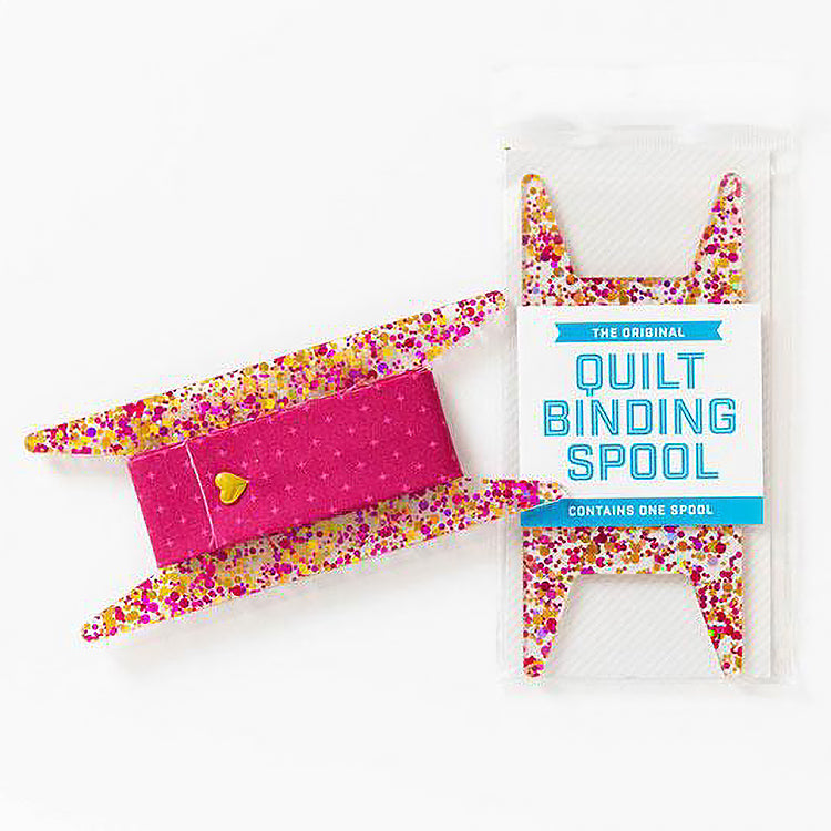 Glitter Binding Spool Pink/Gold