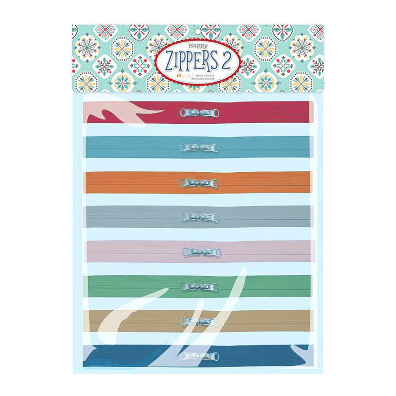 Happy Zippers 2 by Lori Holt for Riley Blake