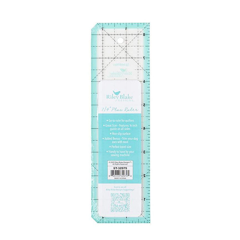 Quilty Tools ¼" Plus Ruler by Riley Blake