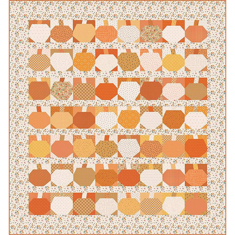 Lori Holt 10" Pumpkin Iron-On Quilt Paper by Riley Blake