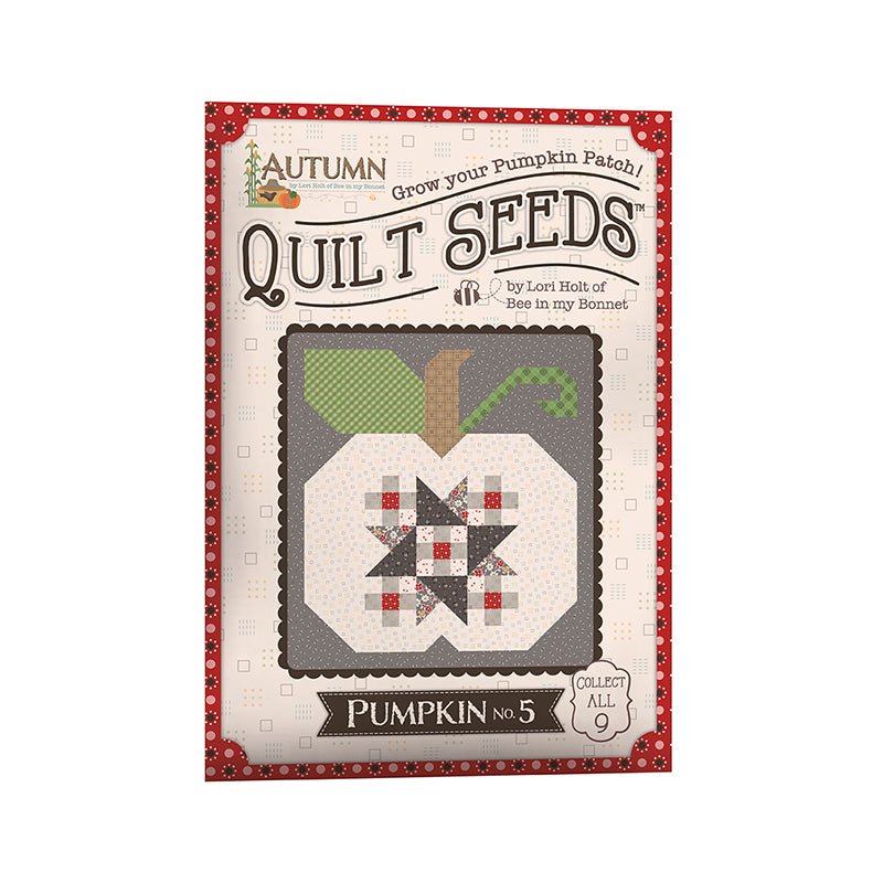 Autumn Quilt Seeds Pumpkin Pattern No. 5