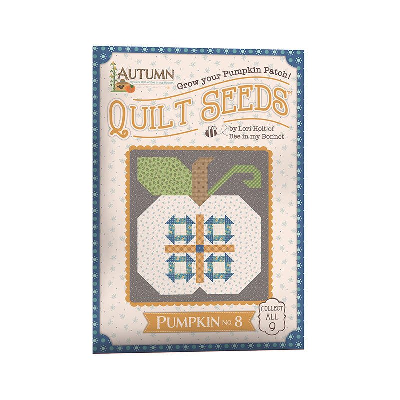 Autumn Quilt Seeds Pumpkin Pattern No. 8