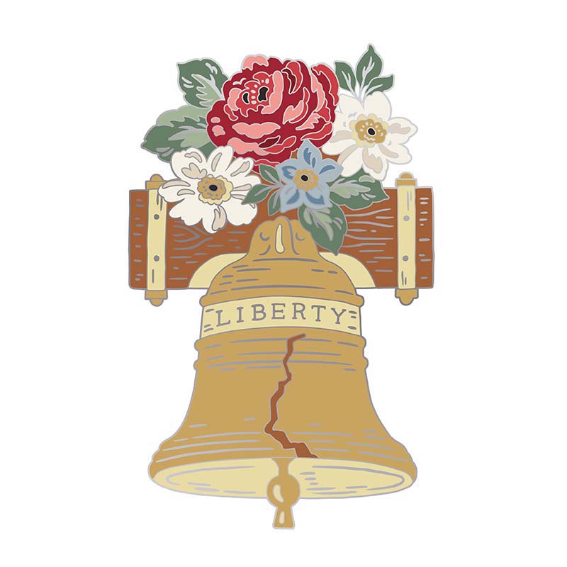 Independence Liberty Bell Needle Minder from Riley Blake