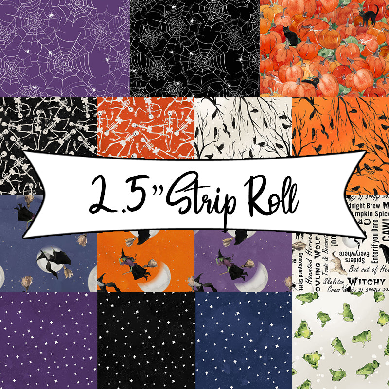 Toil & Trouble 2.5" Strip Roll