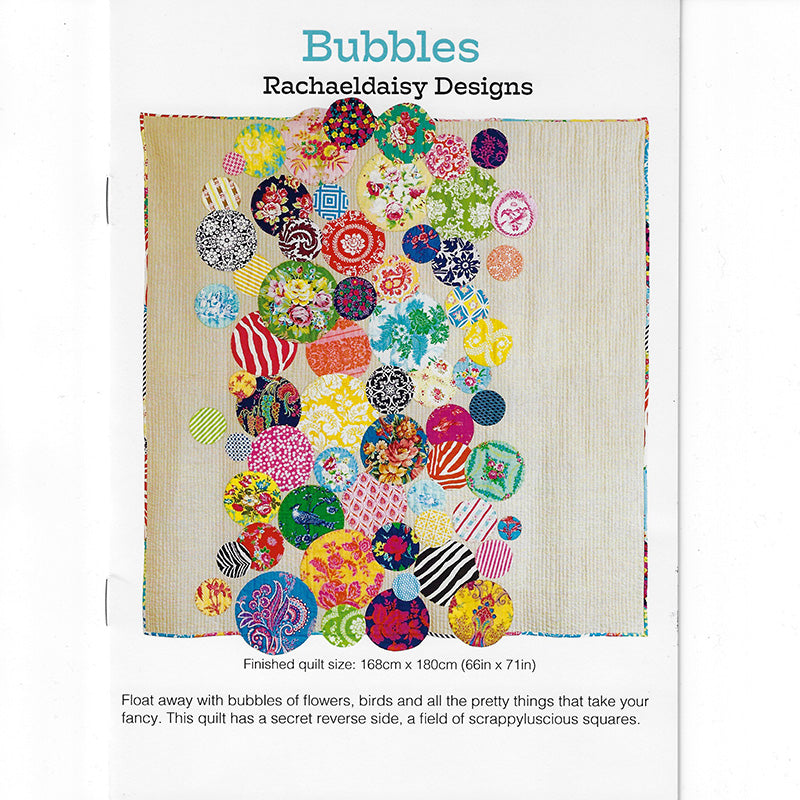 Bubbles Quilt Pattern from Rachaeldaisy Designs