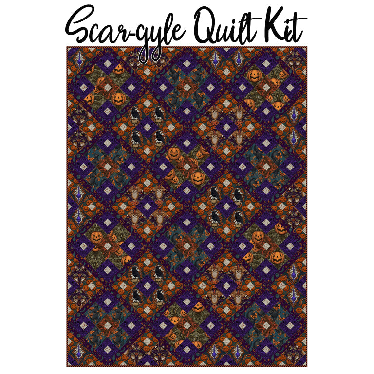 Scar-gyle Quilt Kit with Mystic Moonlight from Free Spirit