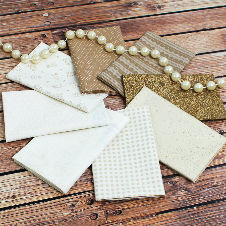 Snickerdoodle Cookie Fat Quarter Bundle from Fort Worth Fabric Studio