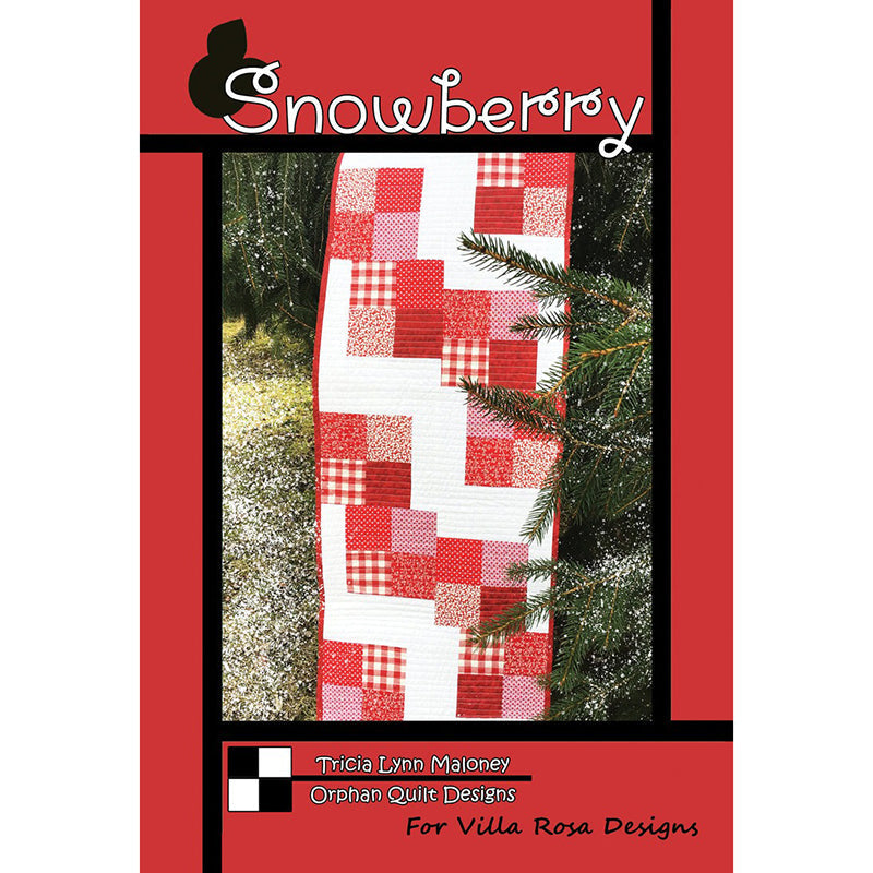 Snowberry Table Runner Pattern PDF Download