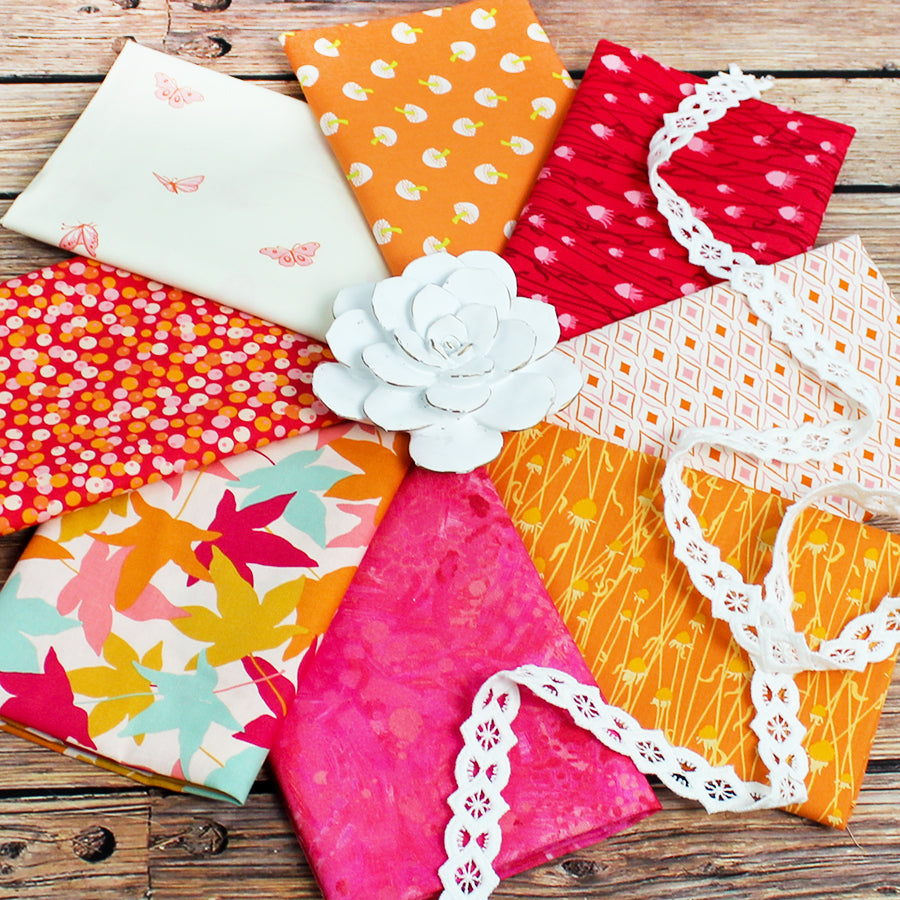 Spunky Splendor Fat Quarter Bundle from Fort Worth Fabric Studio