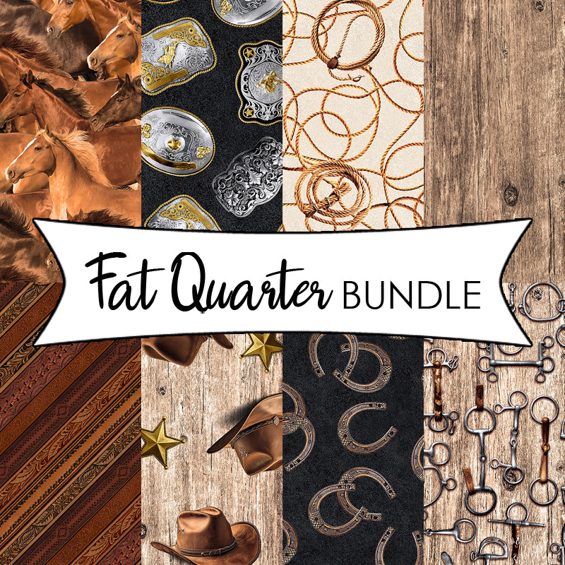Spurs & Spirits Fat Quarter Bundle