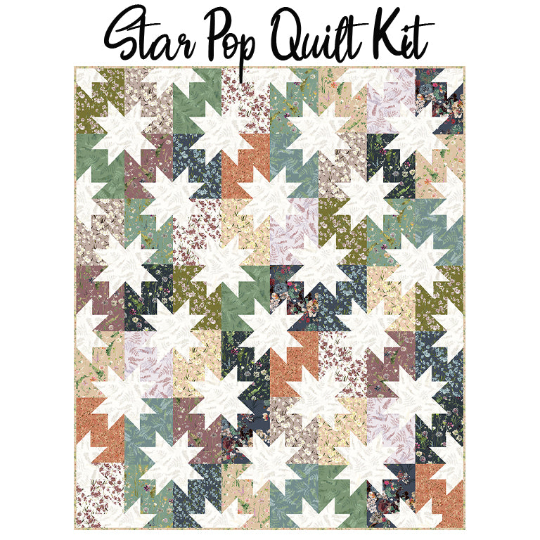 Star Pop Quilt Kit with Perennial from Windham