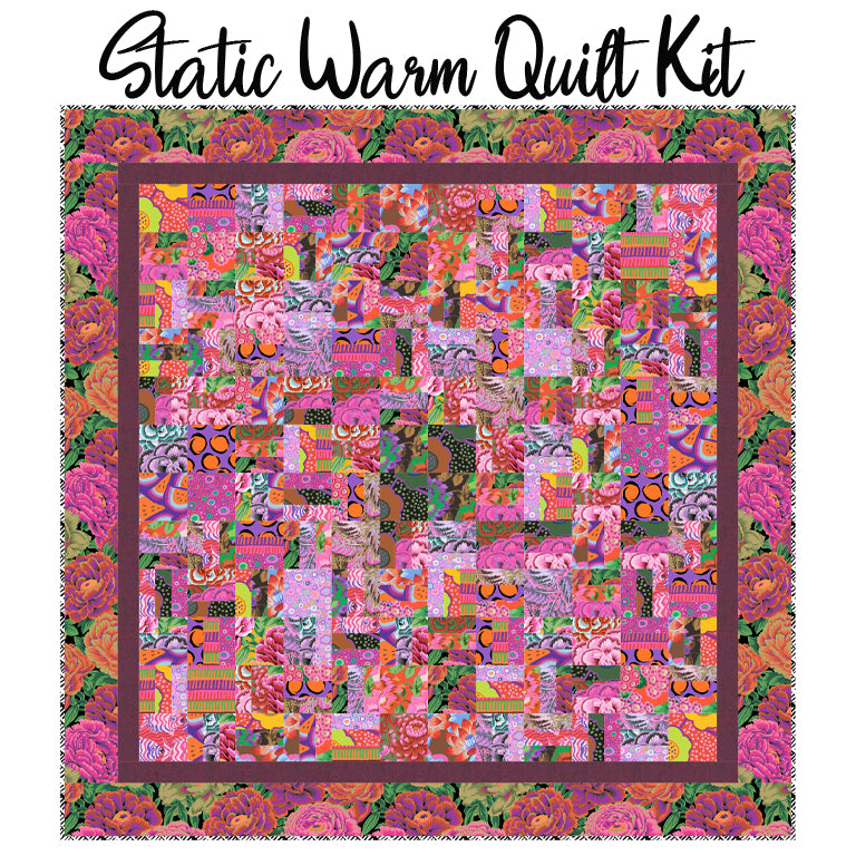 Static Warm Quilt Kit with Kaffe Fassett Collective Fall 2025 from Free Spirit