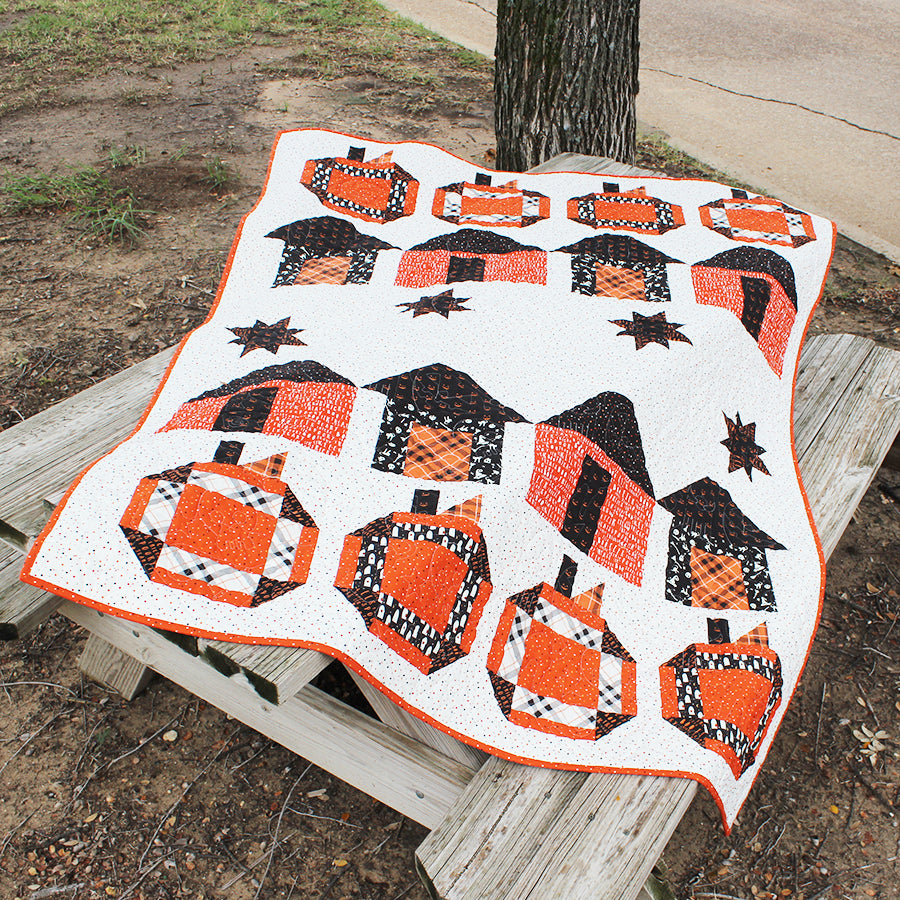 2023 Stay Spooky Quilt Kit from Fort Worth Fabric Studio