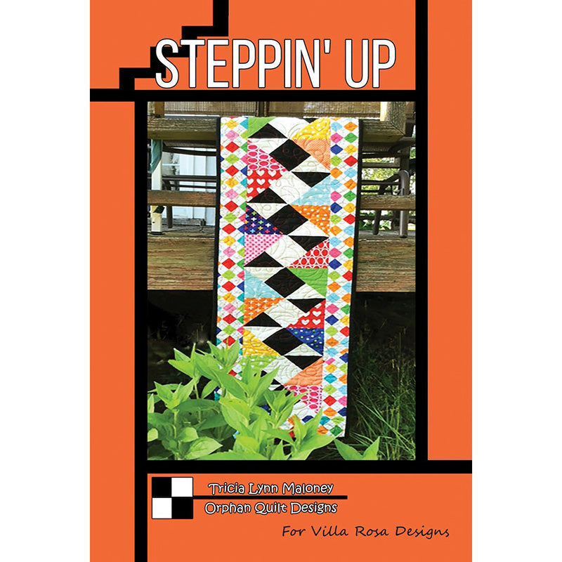 Steppin' Up Table Runner Pattern PDF Download