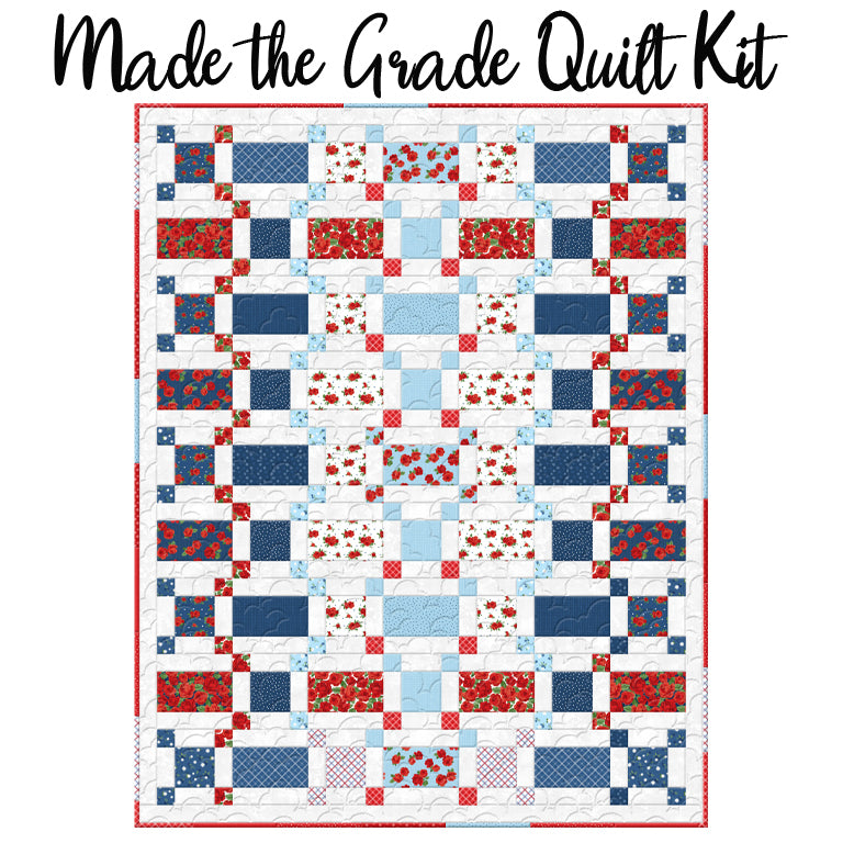 Made the Grade Quilt Kit with Summertime Daydream from Wilmington