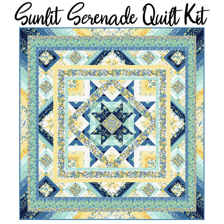 Sunlit Serenade Quilt Kit from Wilmington