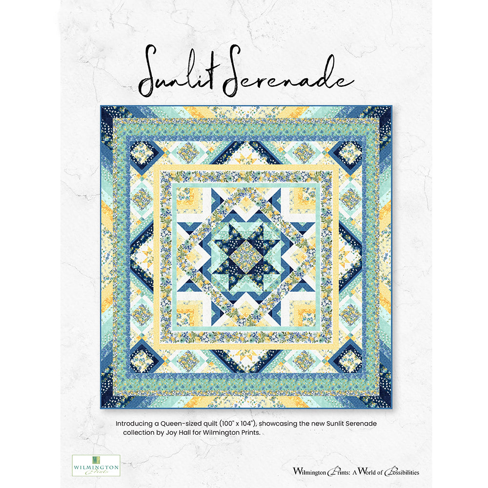 Sunlit Serenade Quilt Pattern from Wilmington PDF Download