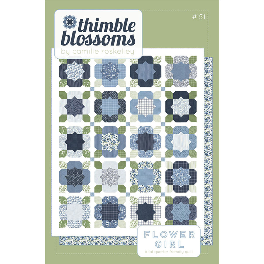 Flower Girl Quilt Pattern by Thimble Blossoms