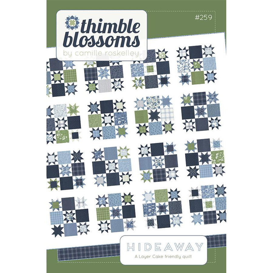 Hideaway Quilt Pattern by Thimble Blossoms