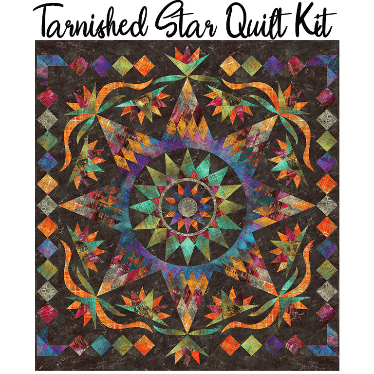 Tarnished Star Quilt Kit with Tim Holtz Abandoned from Free Spirit