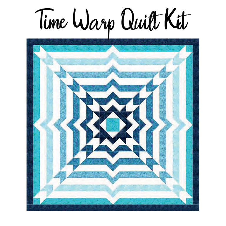 Time Warp Quilt Kit with NEW Stonehenge Gradations from Northcott