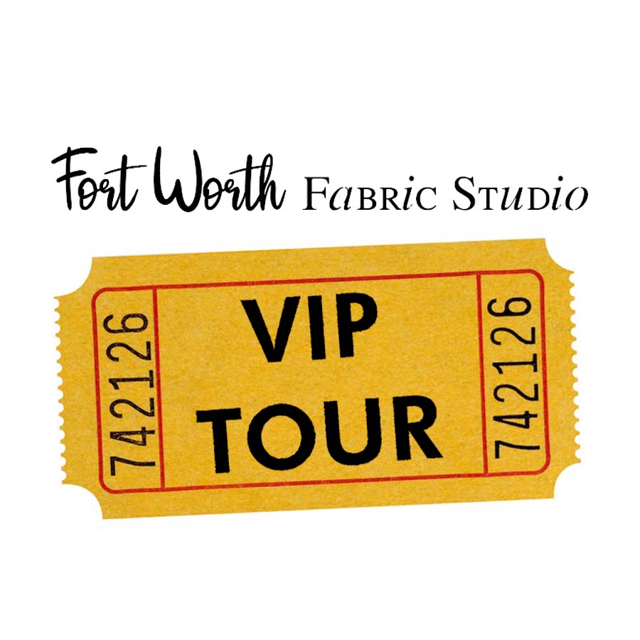 Fort Worth Fabric Studio VIP Tour Event Ticket December 20 2023