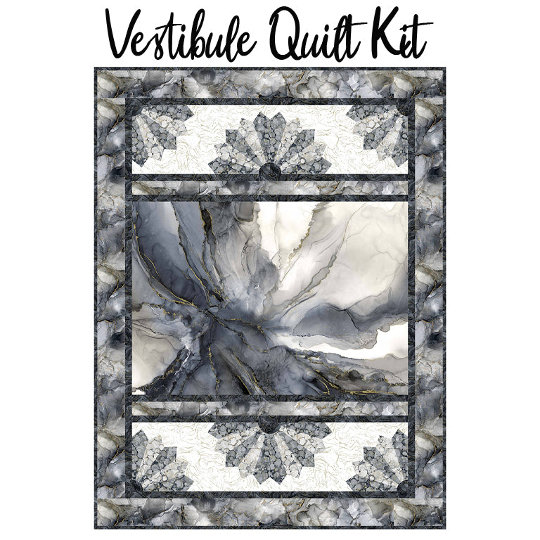 Vestibule Quilt Kit with Midas Touch from Northcott