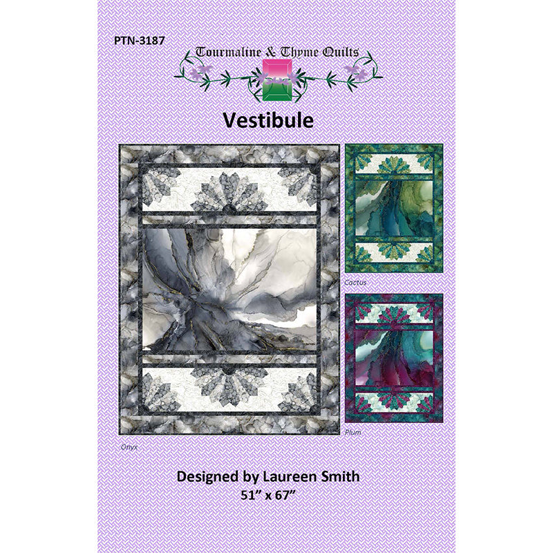 Vestibule Quilt Pattern by Tourmaline & Thyme Quilts