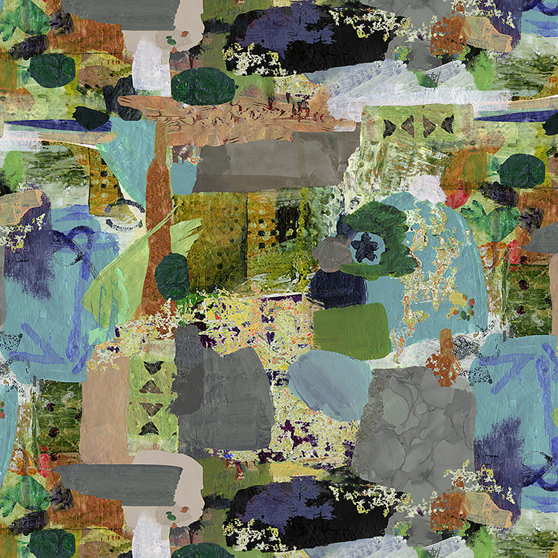 Wild Wonder Abstract Collage Multi