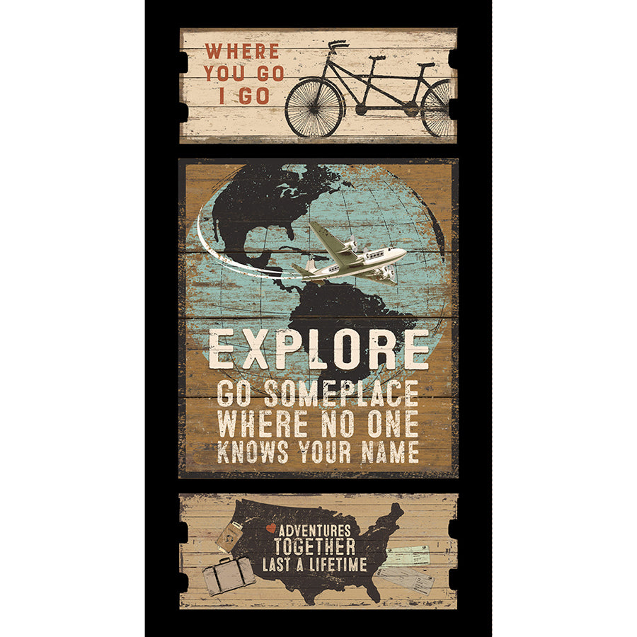 Explore 24" Panel Black